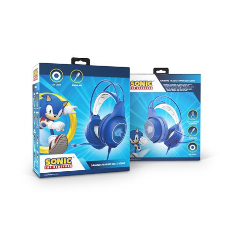 Energy Sistem Gaming Headset ESG 2 Sonic (LED light, Boom mic, Self-adjusting headband) Energy Sistem | Gaming Headset | ESG 2 S - 10